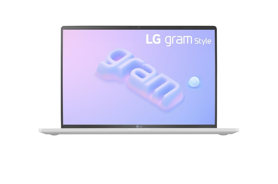 LG gram Style14'' Ultra-lightweight with 16:10 OLED Display and Intel? Evo 13th Gen. Processors, Front view, 14Z90RS