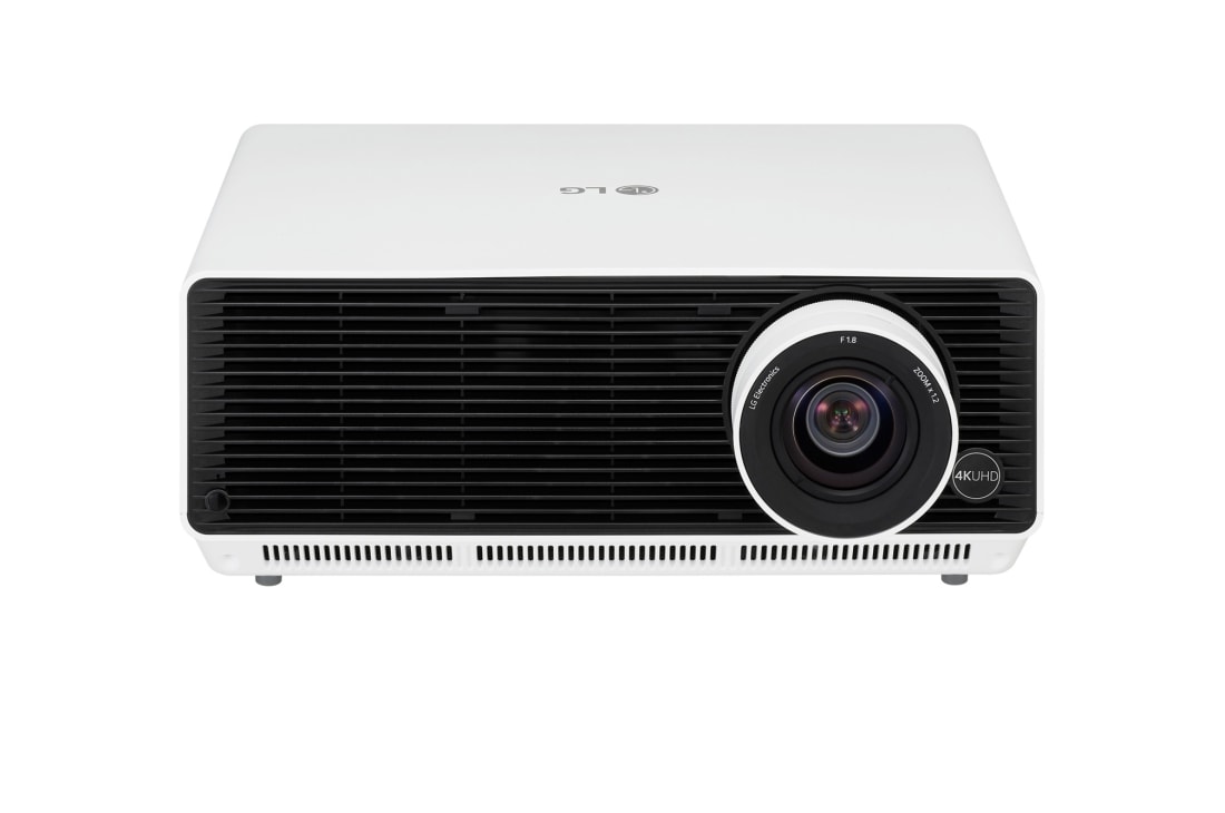 LG ProBeam 4K (3840x2160) Laser Projector with 5,000 ANSI Lumens Brightness, Front view, BU53PST-GL