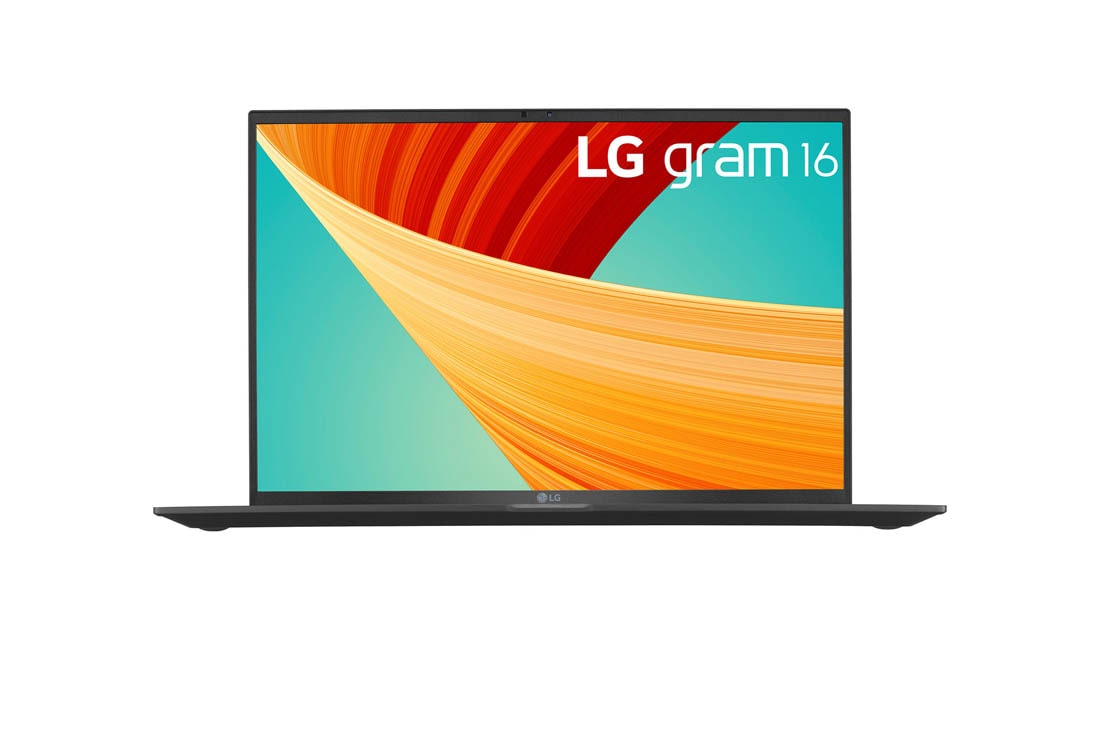 LG gram 16'' Ultra-lightweight with 16:10 IPS Anti glare Display and Intel vPro?, An Intel? Evo? Design, Front view, 16Z90R-Q