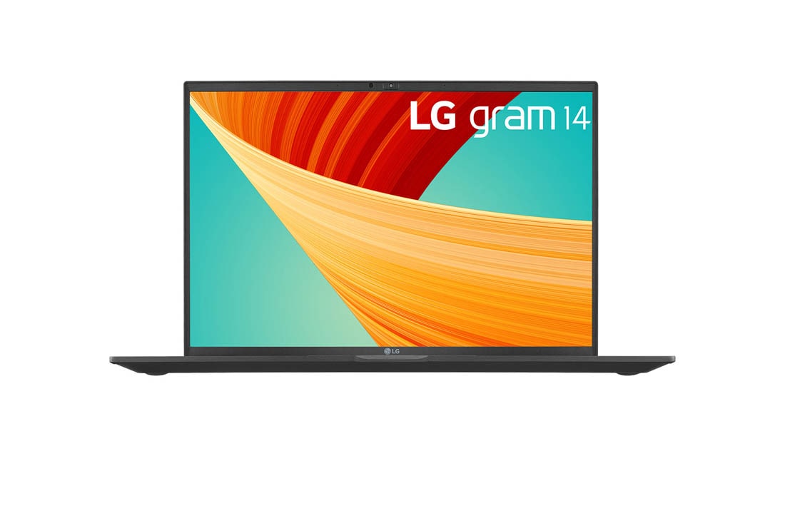 LG gram 14'' Ultra-lightweight with 16:10 IPS Anti glare Display and Intel vPro?, An Intel? Evo? Design, Front view, 14Z90R-Q