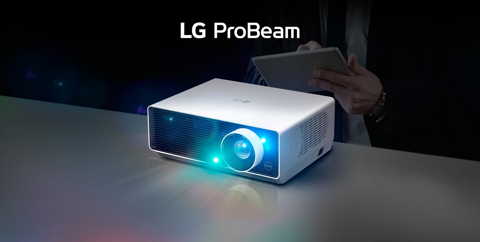 LG ProBeam projector.	