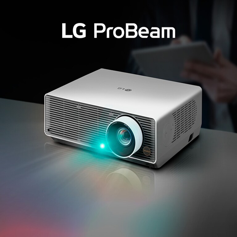 LG ProBeam projector.	