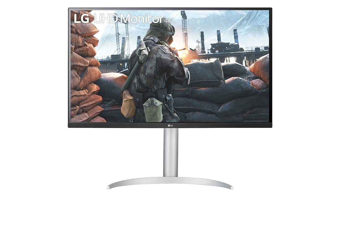 LG 31.5'' UHD 4K (3840x2160) Monitor with USB Type-C?, front view, 32BP55UK