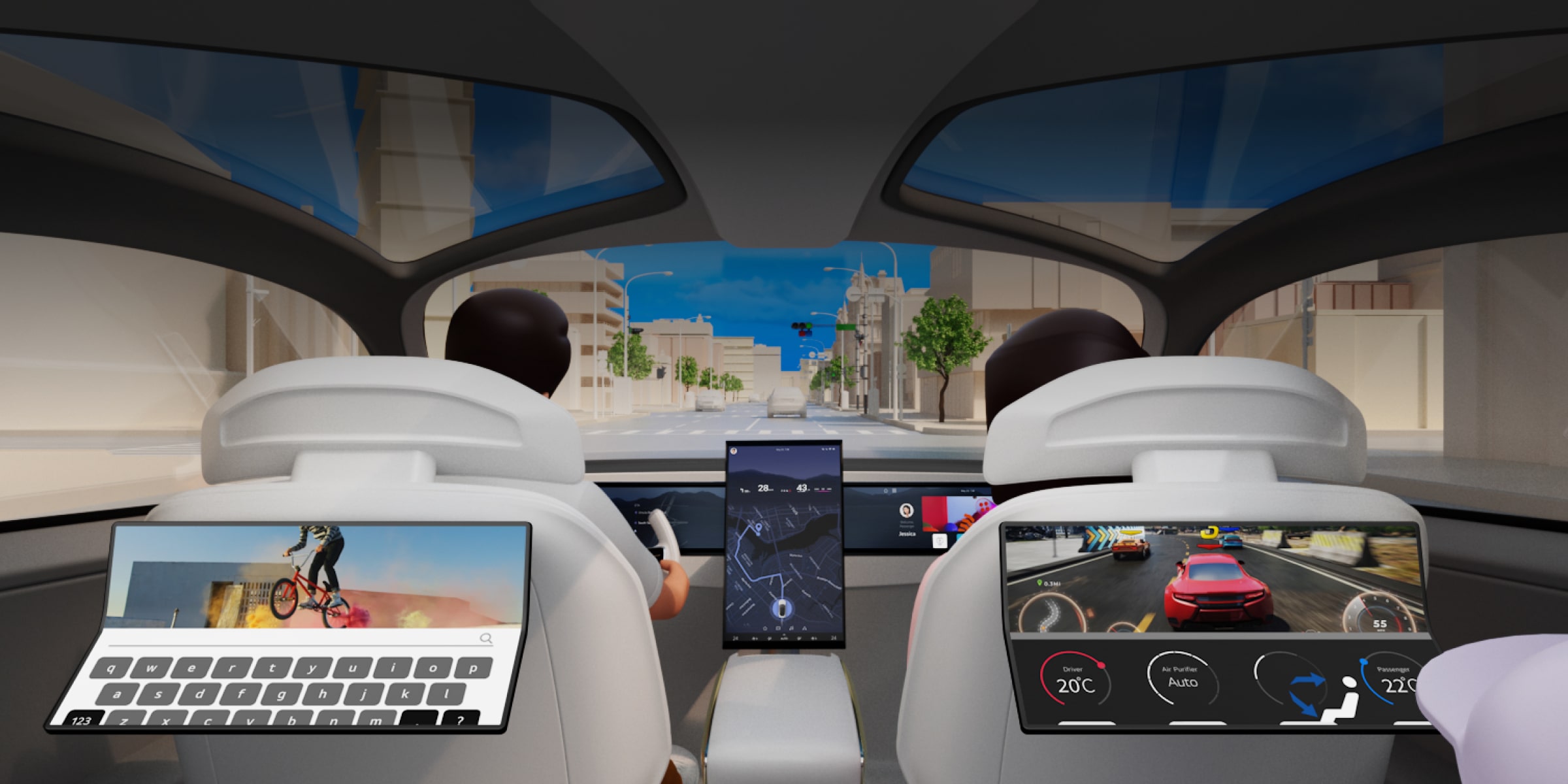 LG Automotive Display</br>is the window to innovation</br>for the open road1