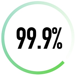 Icon of LG AI DD? Washing Machine's Hygiene Care feature that kills 99.9% of virus, bacteria and allergen.