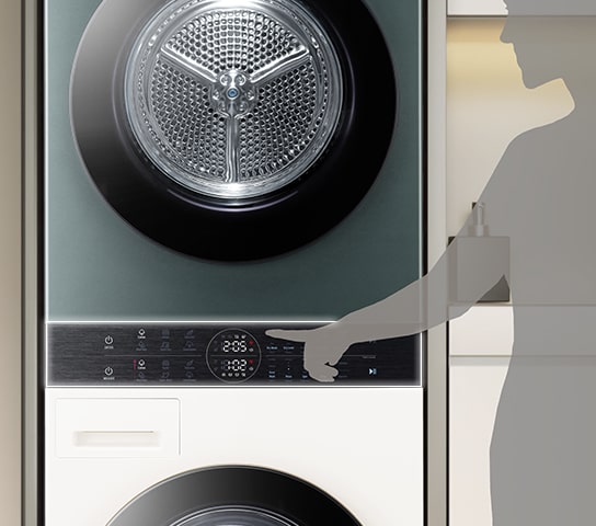 ?λε? οι λειτουργ?ε? βρ?σκονται στο control panel στο κ?ντρο του πλυντηρ?ου