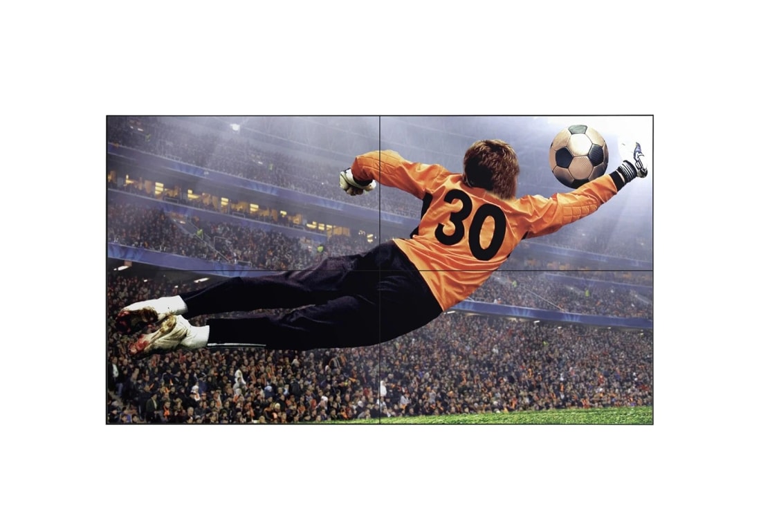 LG Video Wall 49'' 500 nits FHD με λεπτ? πλα?σιο, Εμπρο? ?ψη με εικ?να σε ?λη την ?πιφ?νεια, 49VL5G-M