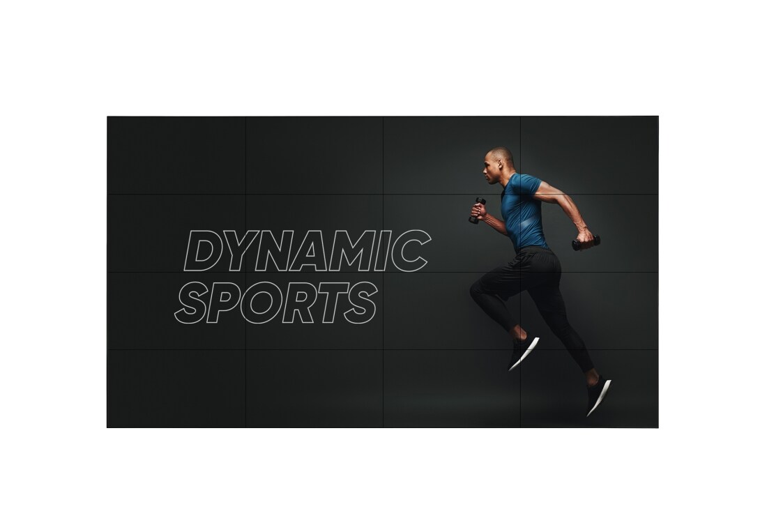 LG Video Wall 55'' 500 nits FHD με λεπτ? πλα?σιο, Εμπρο? ?ψη με εικ?να σε ?λη την ?πιφ?νεια, 55VL5PJ-A