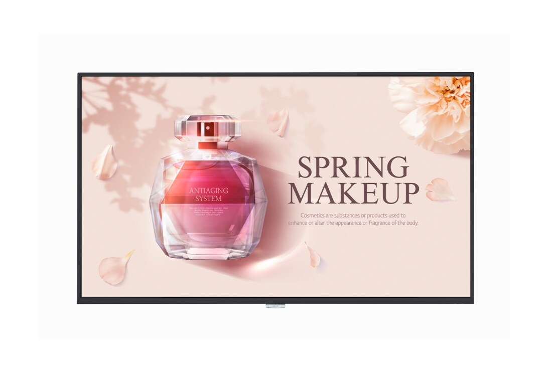 LG Ν?o UHD Monitor Signage με επεξεργασ?α Haze, Εμπρο? ?ψη με εικ?να σε ?λη την ?πιφ?νεια, 43UH7J-H