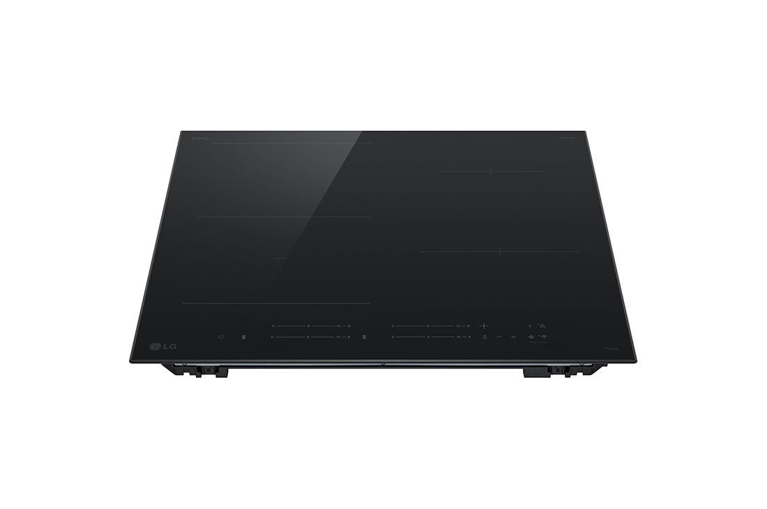 LG Εντοιχιζ?μενη Επαγωγικ? Εστ?α 60cm, 4 Εστ?ε? με 1 ευ?λικτη ζ?νη, Οθ?νη αφ??, Κ?τοψη, CBIZ2435B