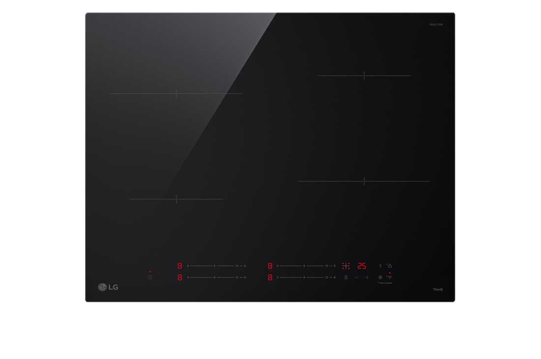 LG Εντοιχιζ?μενη Επαγωγικ? Εστ?α 60cm, 4 Εστ?ε?, Οθ?νη αφ??, Κορυφα?α, CI5Z2423BN