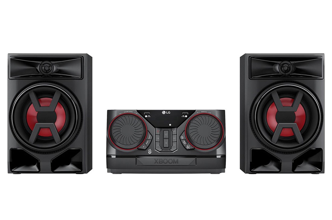 LG Hi Fi XBOOM 300 Watt/ Multi Jukebox, μπροστιν? ?ψη, CK43N