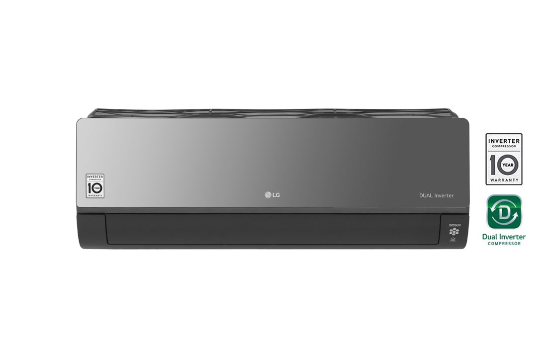 LG ARTCOOL Κλιματιστικ? Inverter 24000 BTU, Wi-Fi, Ψυκτικ? μ?σο R32, σχεδ?αση Mirror, μπροστιν? ?ψη, AC24BK