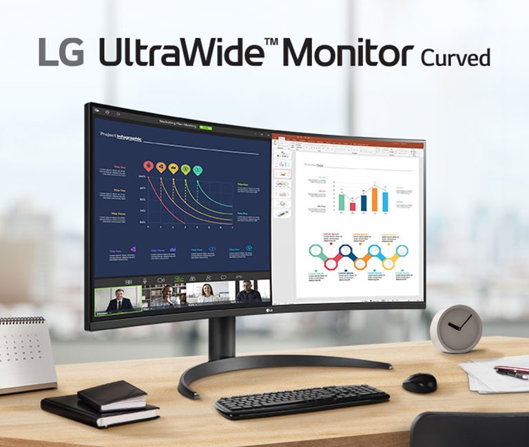 Κυρτ? οθ?νη UltraWide τη? LG.