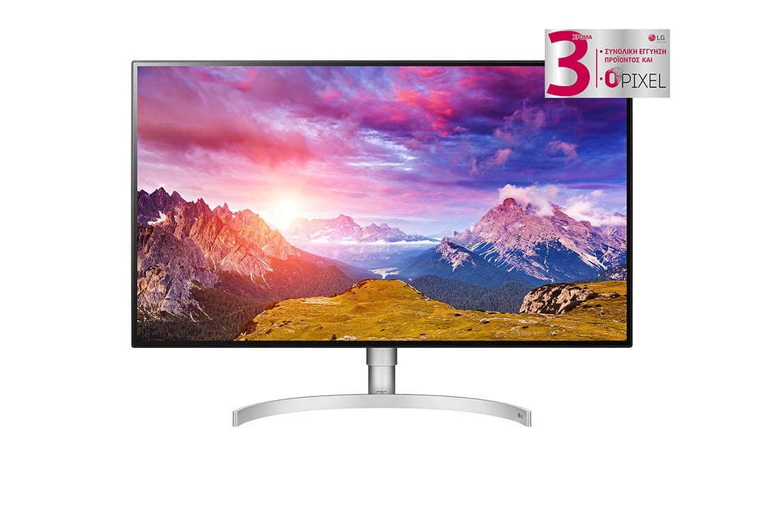 LG Οθ?νη UHD 4K Thunderbolt? 3 31,5'' με δυνατ?τητα αλυσιδωτ?? σ?νδεση? 4K, μπροστιν? ?ψη, 32UL950-W
