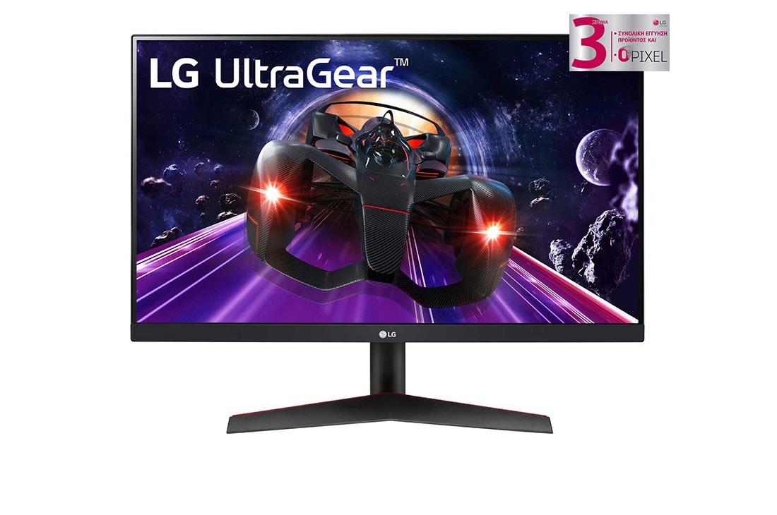 LG Οθ?νη για παιχν?δια 23,8'' UltraGear? Full HD IPS 1 ms (GtG), μπροστιν? ?ψη, 24GN600-B