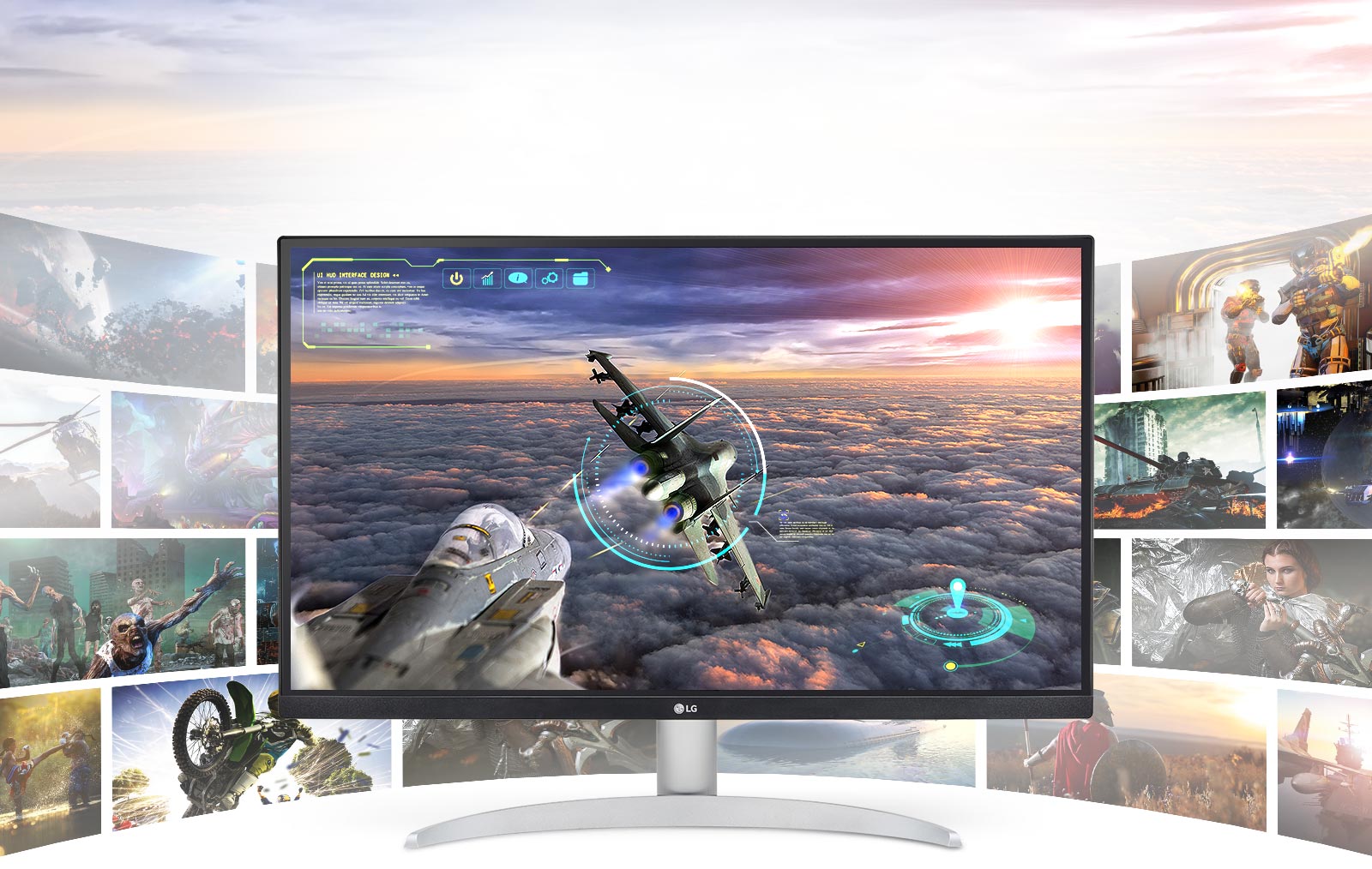 Σκην? παιχνιδιο? σε οθ?νη LG UHD 4K με εξαιρετικ? ευκρ?νεια και λεπτομ?ρεια