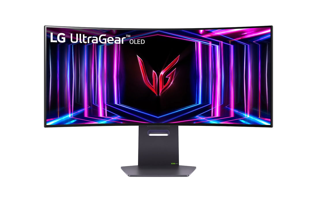 LG Ολοκα?νουργια κυρτ? οθ?νη για παιχν?δια 34'' UltraGear? OLED 800R | 21:9 Ultra-WQHD 240Hz, 0.03ms (GtG), DisplayHDR True Black 400, μπροστιν? ?ψη, 34GS95QE-B