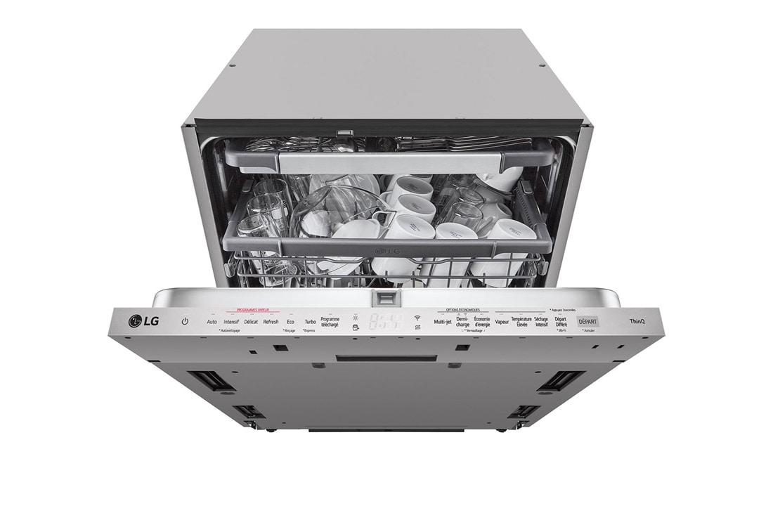 LG Εντοιχιζ?μενο πλυντ?ριο πι?των με ατμ? LG QuadWash?, DB365TXS