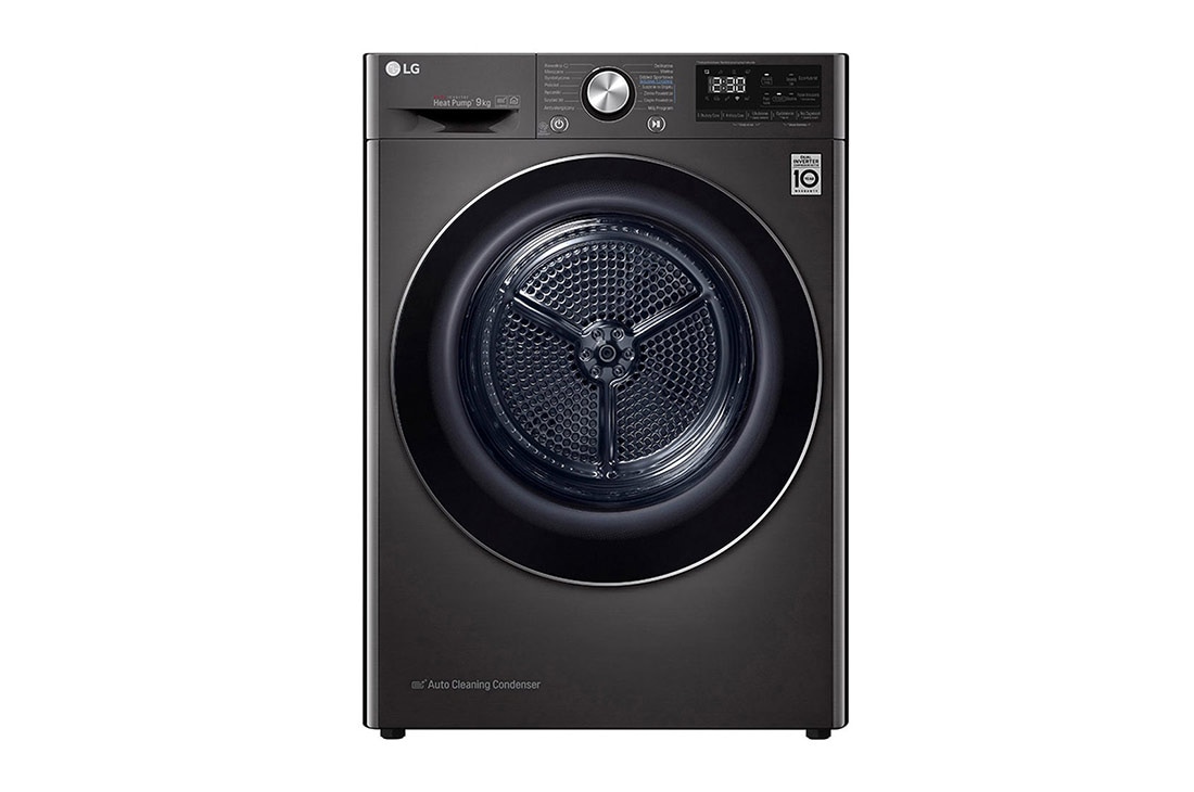 LG Στεγνωτ?ριο 9kg Υβριδικ? με αντλ?α θερμ?τητα?, RC90V9JV2W