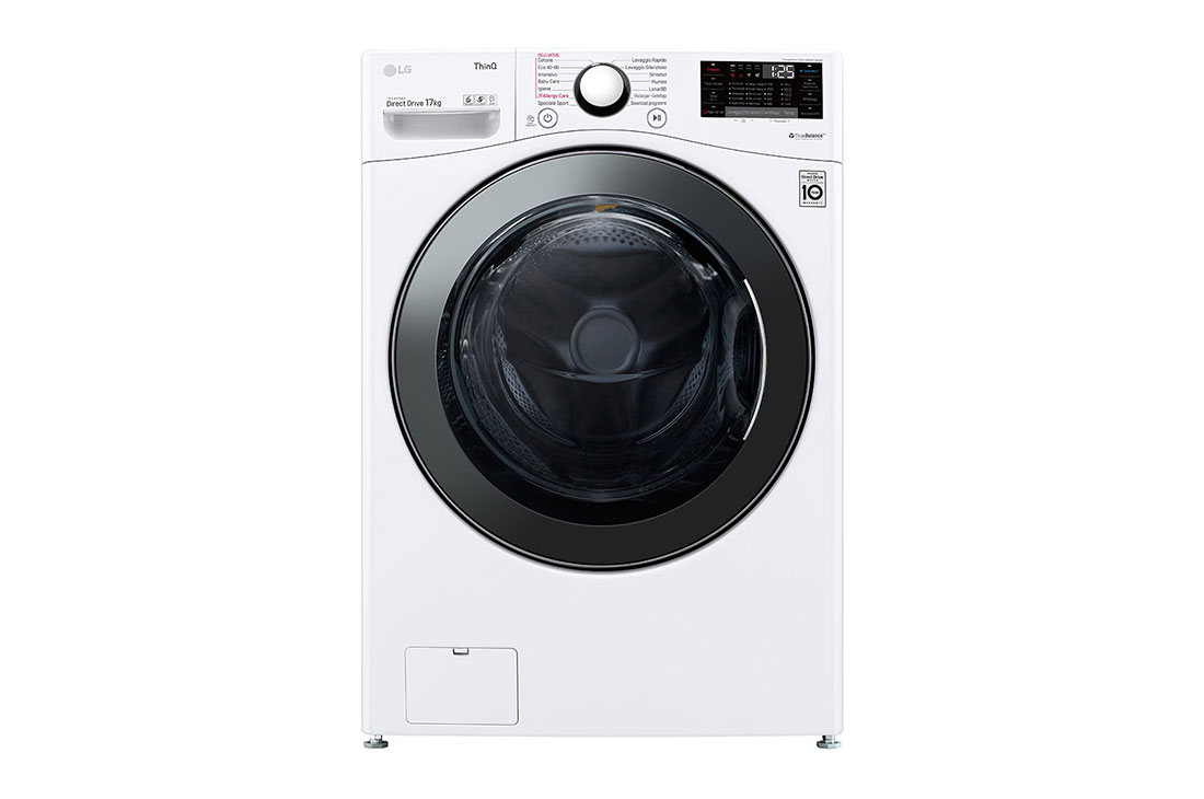 LG Πλυντ?ριο Ρο?χων 17kg, AI DD?, Ατμο?, TurboWash? , F1P1CY2W