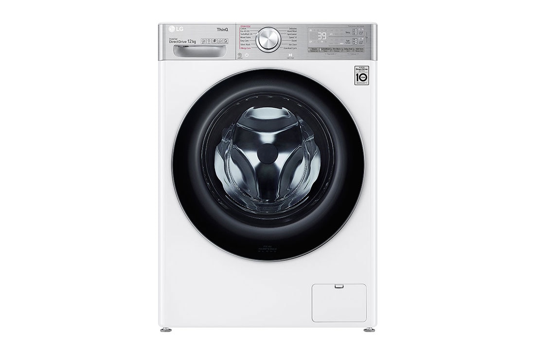 LG Πλυντ?ριο Ρο?χων 12kg, AI DD?, Ατμο?, TurboWash? , front view, F4WV912P2EA