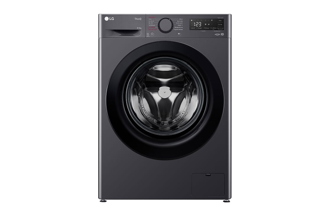 LG Πλυντ?ριο Ρο?χων Slim 8,5kg, AI DD?, Ατμο? , front view, F2WV308S6AB