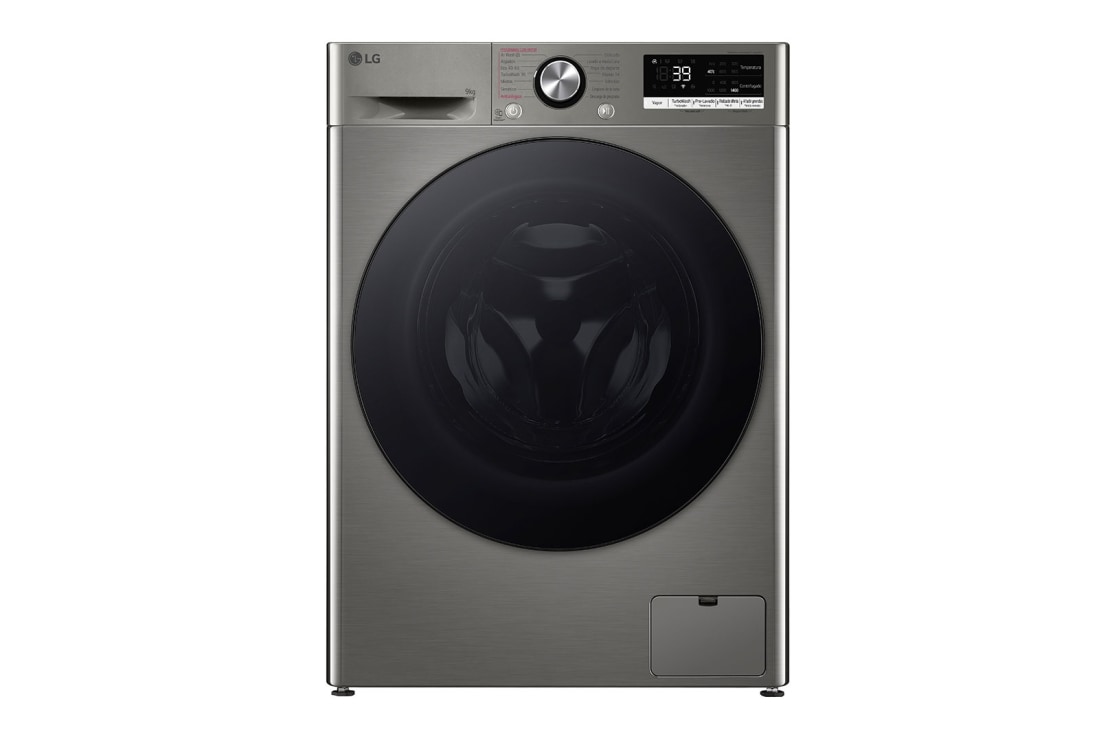 LG Πλυντ?ριο Ρο?χων 9kg, AI DD?, Steam? TurboWash?, Front View, F4R7009TSSB