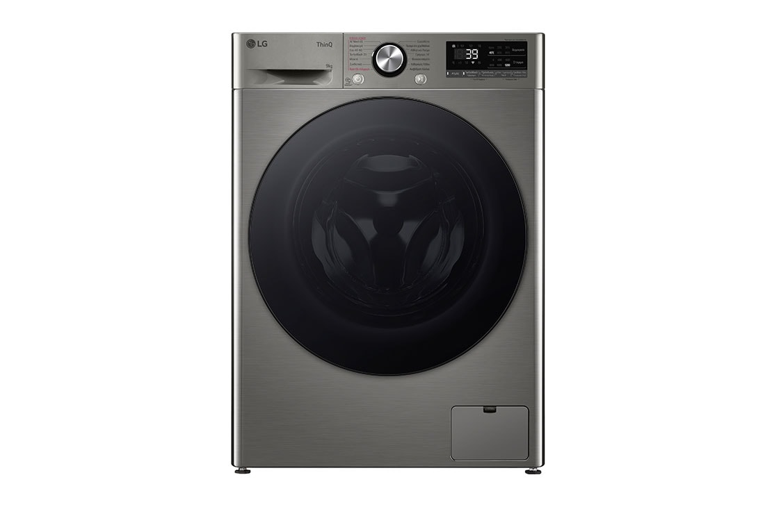 LG Πλυντ?ριο Ρο?χων 9kg, AI DD?, Steam?,TurboWash?, front view, F2R7009TSSB