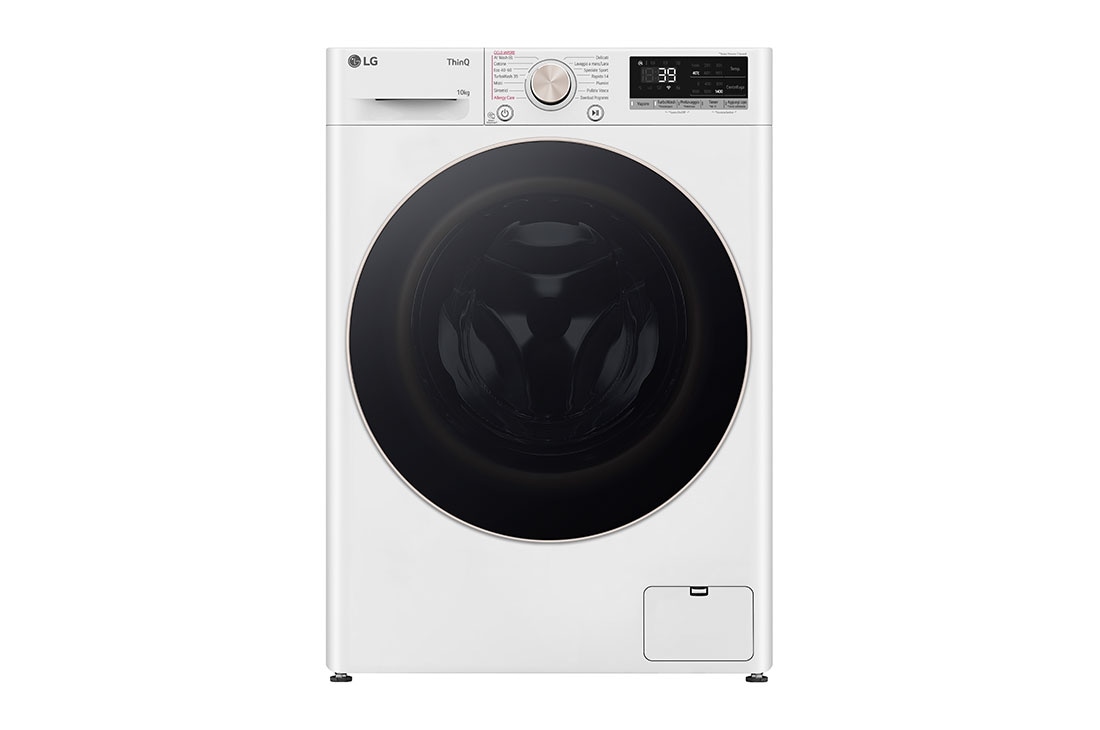 LG Πλυντ?ριο Ρο?χων 10kg, AI DD?, Steam?, Front View, F4R7010TSWG