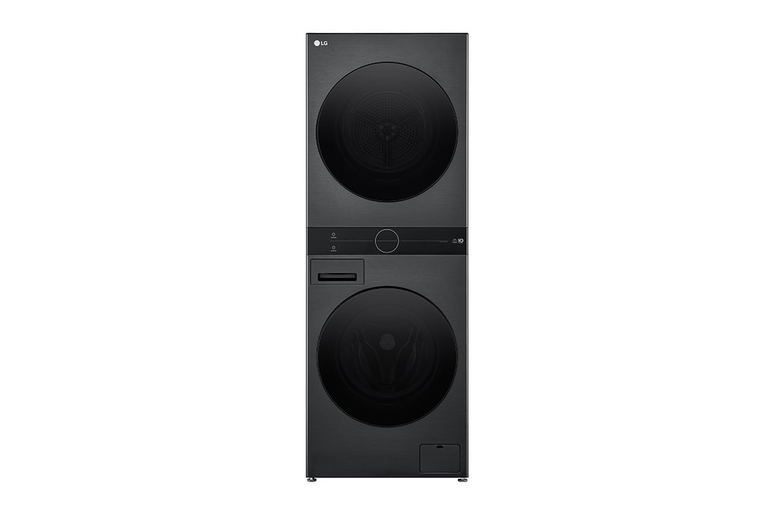 LG WashTower Πλυντ?ριο/Στεγνωτ?ριο 12/10, AIDD, Turbowash 360?, Αντλ?α Θερμ?τητα? , WT1210BBF