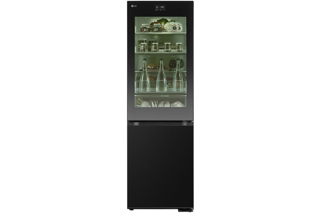 LG Ψυγειοκαταψ?κτη? Total No Frost  με Instaview? 186 x 59,5 cm , front view, GBG7190CEV
