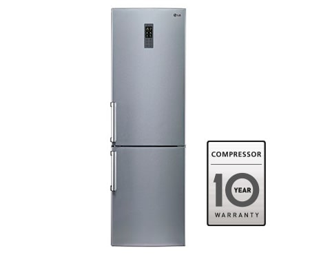 LG Ψυγειοκαταψ?κτη? Total No Frost, Μεικτ? Χωρητικ?τητα 350 λ?τρα, Ενεργειακ? Κλ?ση Α+, 10 χρ?νια εγγ?ηση στον Συμπιεστ?, GBB539PVQWB