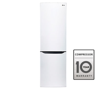 LG Ψυγειοκαταψ?κτη? Total No Frost, Μεικτ? Χωρητικ?τητα 350 λ?τρα, Ενεργειακ? Κλ?ση Α+, 10 χρ?νια εγγ?ηση στον Συμπιεστ?, GBB539SWCWS