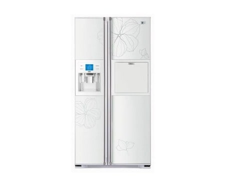 LG Ψυγε?ο Ντουλ?πα Side by Side (Συνολικ? καθαρ? χωρητικ?τητα 516 λ?τρα), GC-P217LWMV