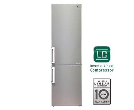 LG Ψυγειοκαταψ?κτη? Total No Frost, Μεικτ? Χωρητικ?τητα 377 λ?τρα, 10 χρ?νια εγγ?ηση στον Γραμμικ? Συμπιεστ?, GBB530NSCFE