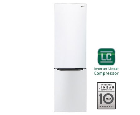 LG Ψυγειοκαταψ?κτη? Total No Frost, Μεικτ? Χωρητικ?τητα 377 λ?τραx, 10 χρ?νια εγγ?ηση στον Γραμμικ? Συμπιεστ?, GBB530SWCFS