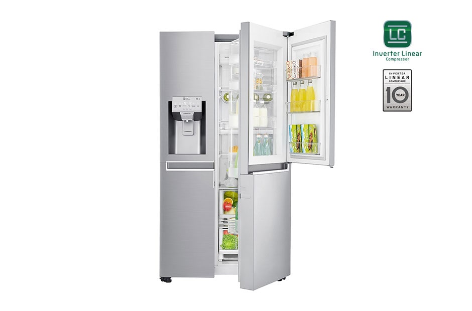 LG Ψυγε?ο Ντουλ?πα Total No Frost 668lt Door-In-Door?, GSJ960NSBZ
