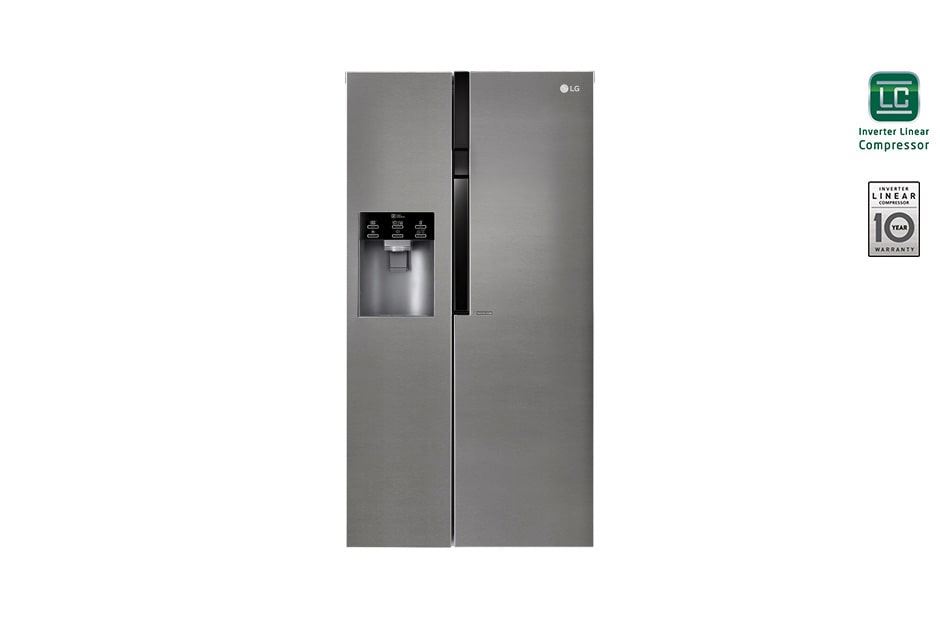 LG Ψυγε?ο Ντουλ?πα Κ?θετη? Δι?ταξη? (SxS) Total No Frost 1790 x 91,2 cm , GSL361ICEZ