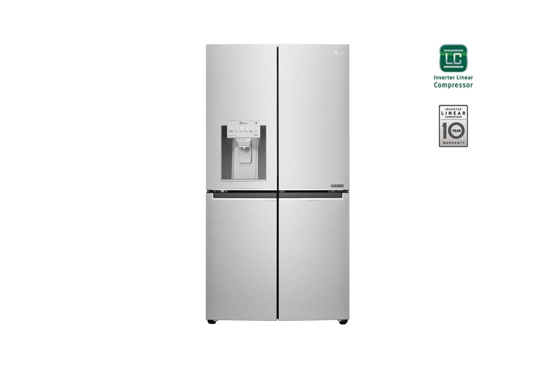LG Ψυγε?ο Ντουλ?πα Οριζ?ντια? Δι?ταξη? (Multi Door) Total No Frost με InstaView Door-in-Door? 1797 x 91,2 cm , GMJ936NSHV