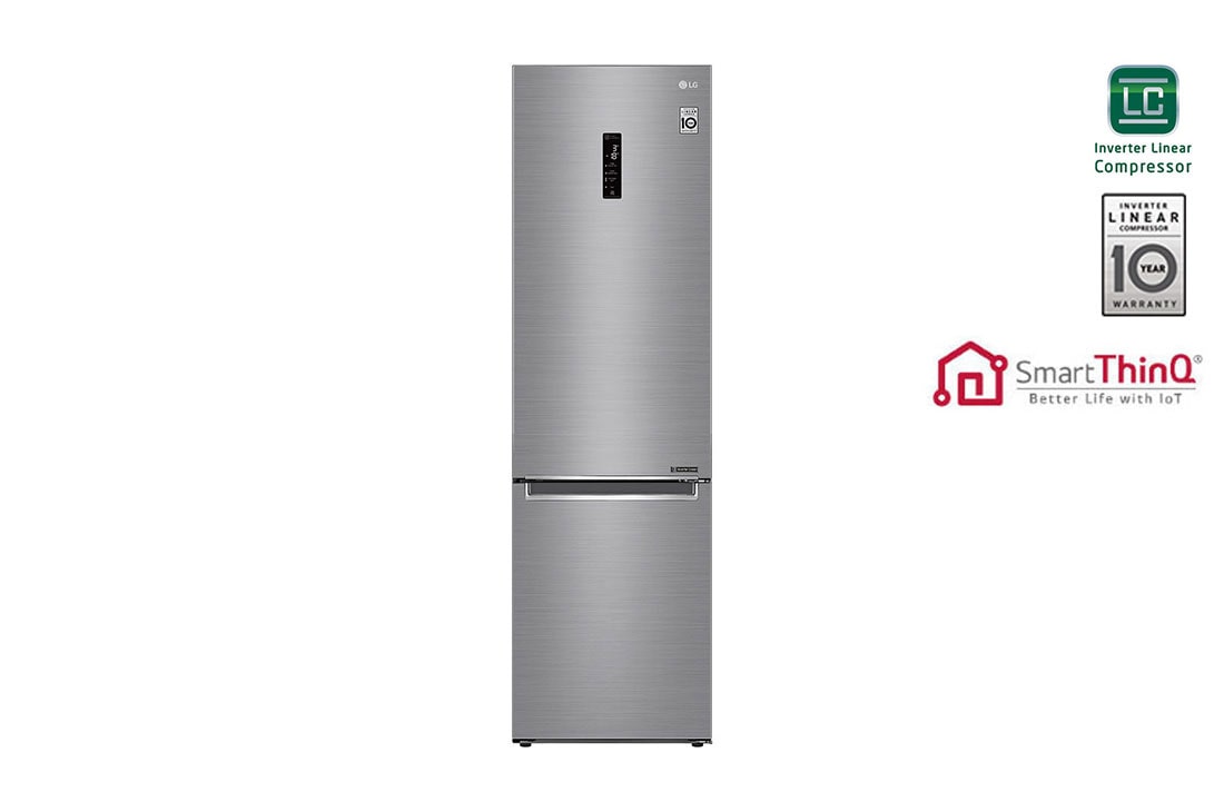 LG Ψυγειοκαταψ?κτη? Total No Frost 203 x 59,5 cm , GBB62PZHZN