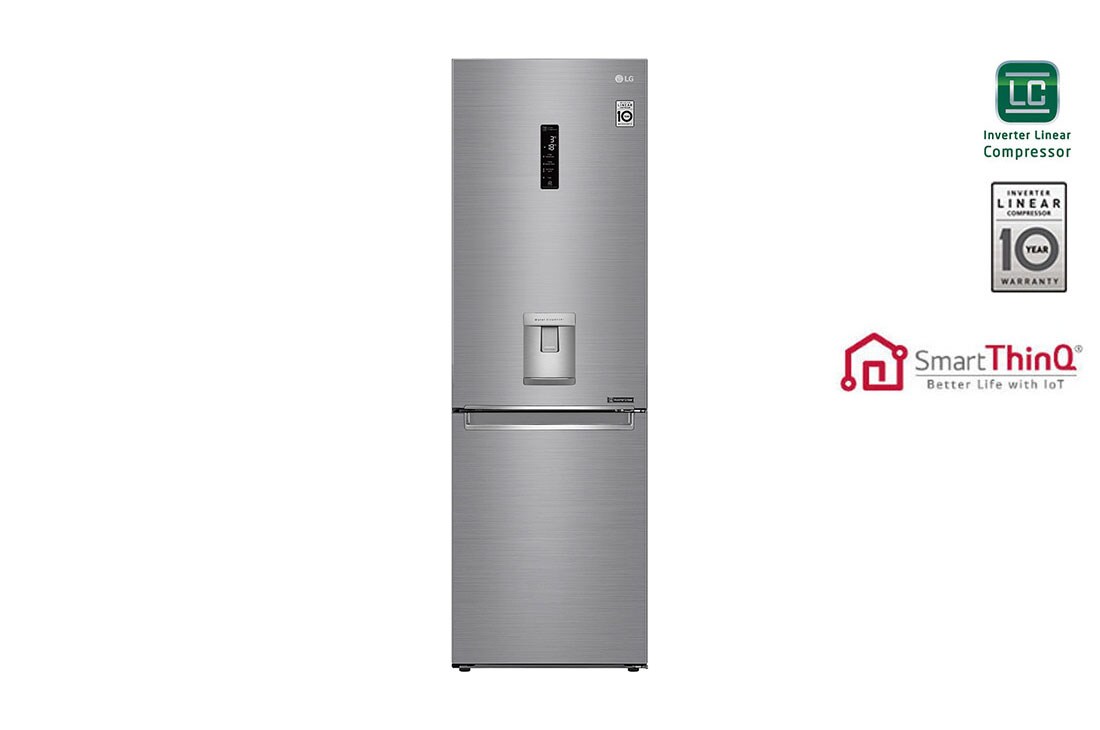 LG Ψυγειοκαταψ?κτη? Total No Frost 203 x 59,5 cm με βρυσ?κι νερο?, GBF72PZDZN