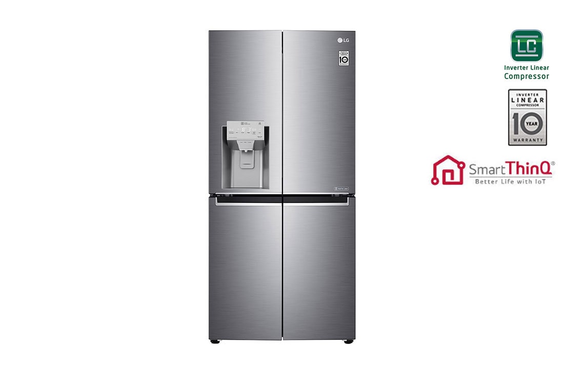LG Ψυγε?ο Ντουλ?πα Οριζ?ντια? Δι?ταξη? (Multi Door) Slim Total No Frost 1787 x 83,5 cm , GML844PZKZ