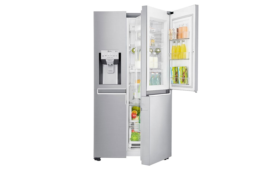 LG Ψυγε?ο Ντουλ?πα Κ?θετη? Δι?ταξη? (SxS) Total No Frost με Door-in-Door? 1790 x 91,2 cm , GSJ960NSVZ