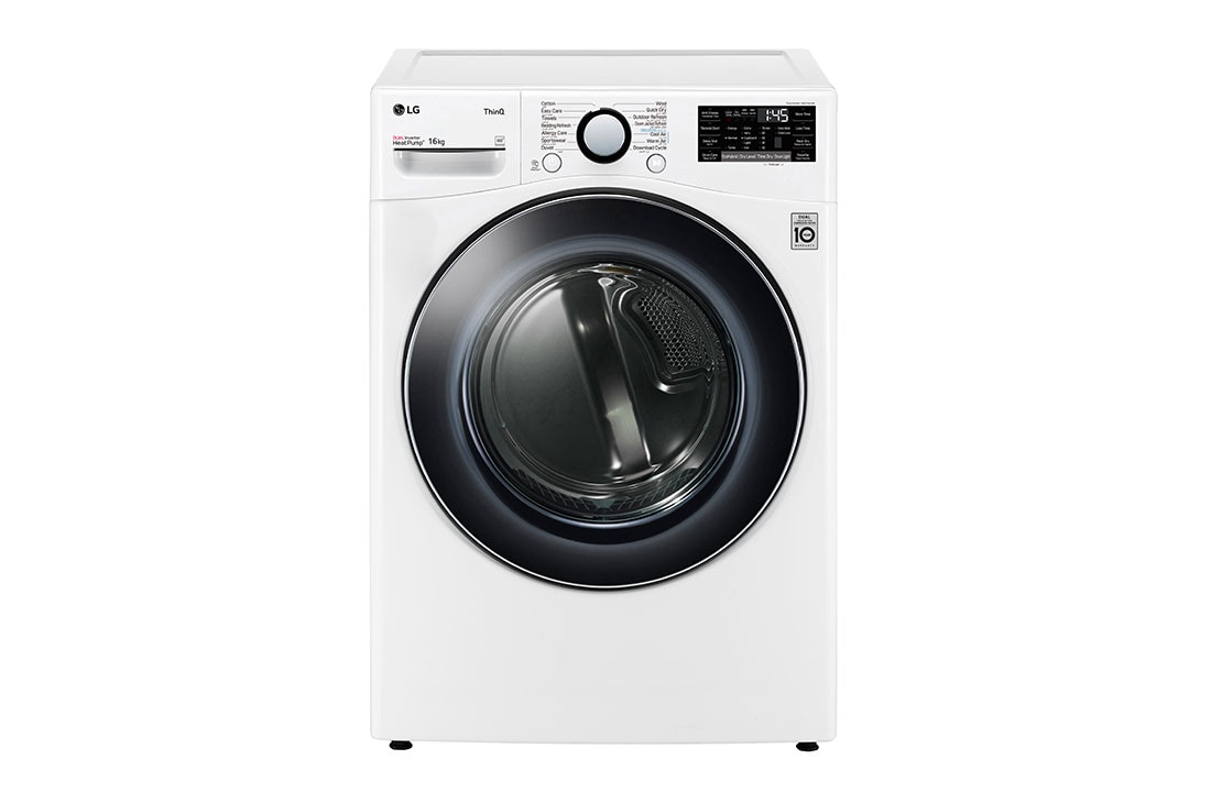 LG Στεγνωτ?ριο 16kg Υβριδικ? με Aντλ?α θερμ?τητα?, RH16U8AVCW, RH16U8AVCW