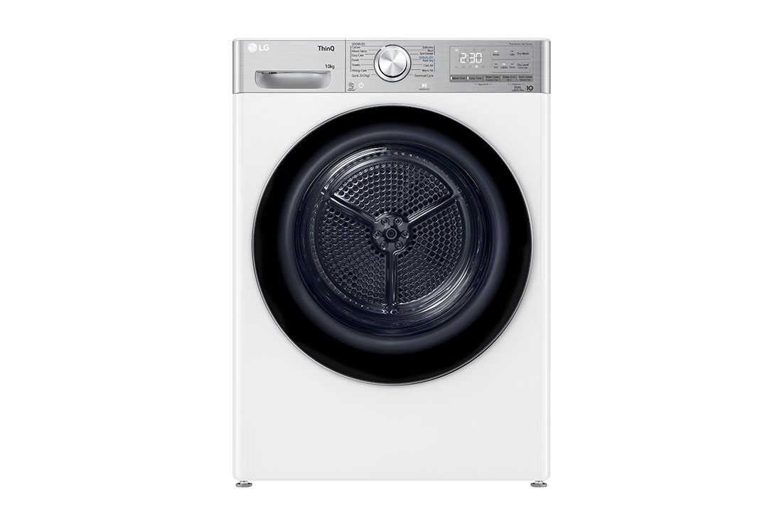 LG Στεγνωτ?ριο 10kg Υβριδικ? με Aντλ?α θερμ?τητα?, RH10V9AV2WR