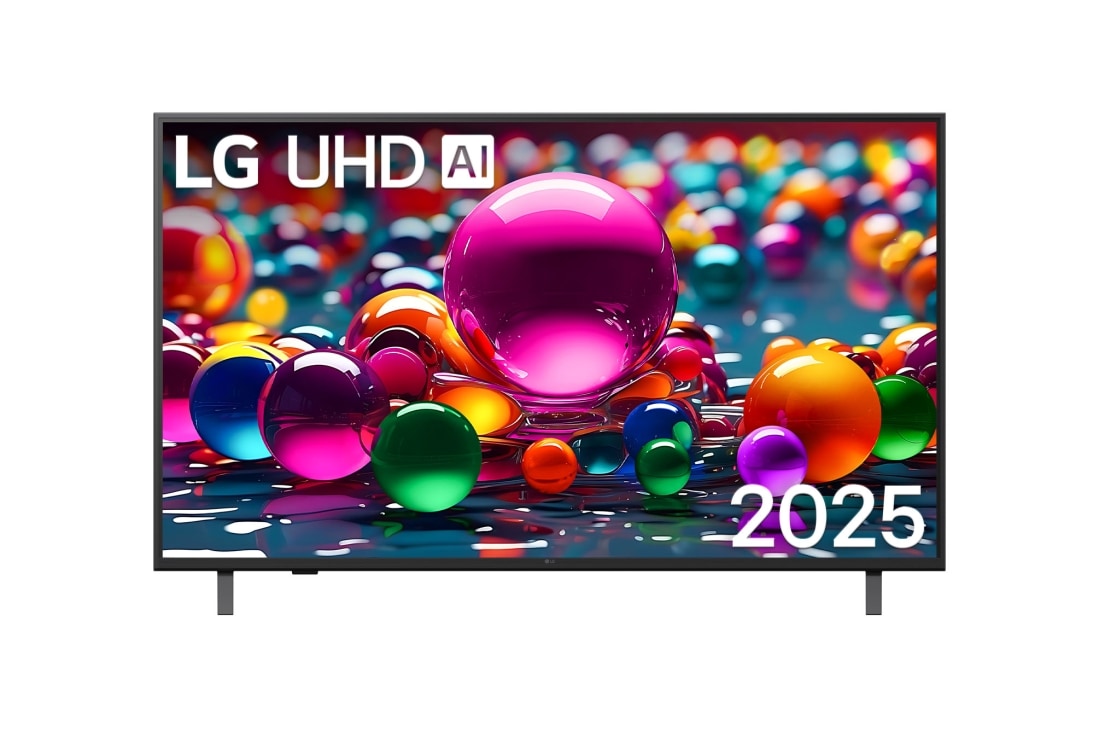 LG Τηλε?ραση LG UHD AI 50 ιντσ?ν UA75 4K Smart TV 2025, front, 50UA75006LA