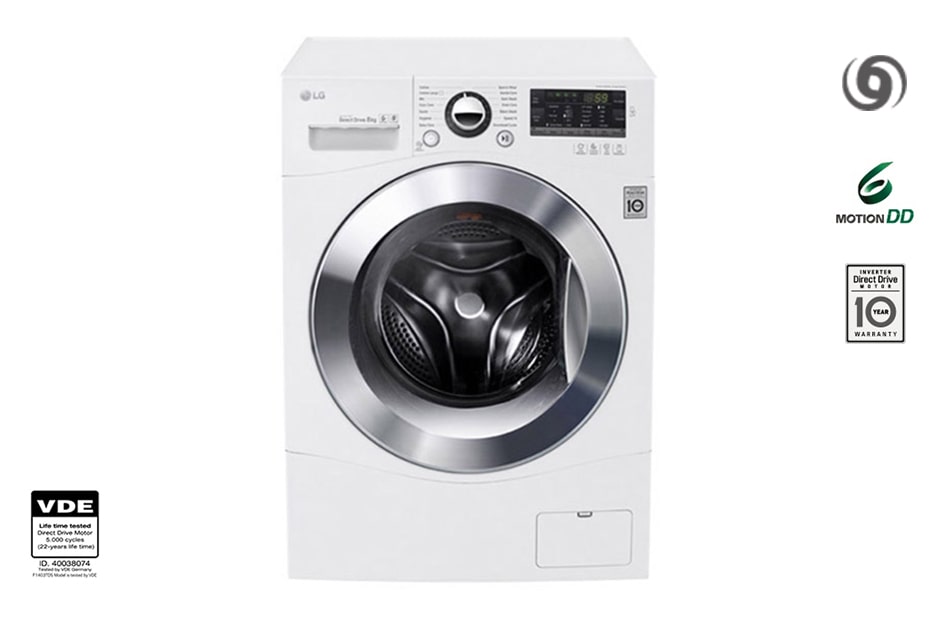 LG Πλυντ?ριο Ρο?χων 8 kg TurboWash, FH4A8TDN2