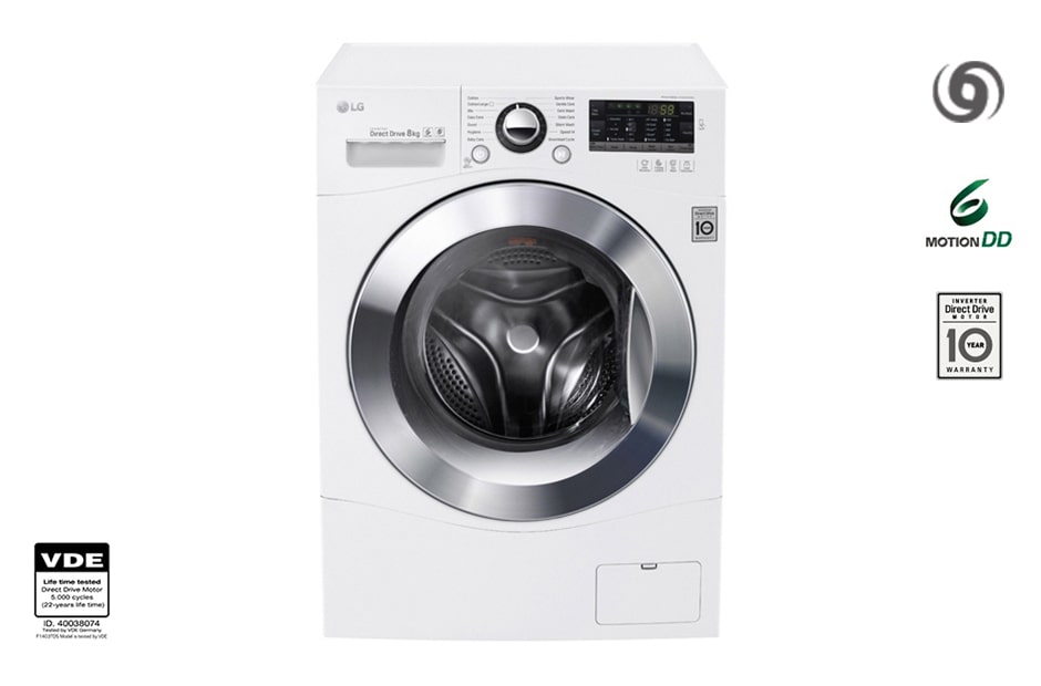 LG Πλυντ?ριο Ρο?χων 8 kg Turbo Wash, FH0A8TDN2