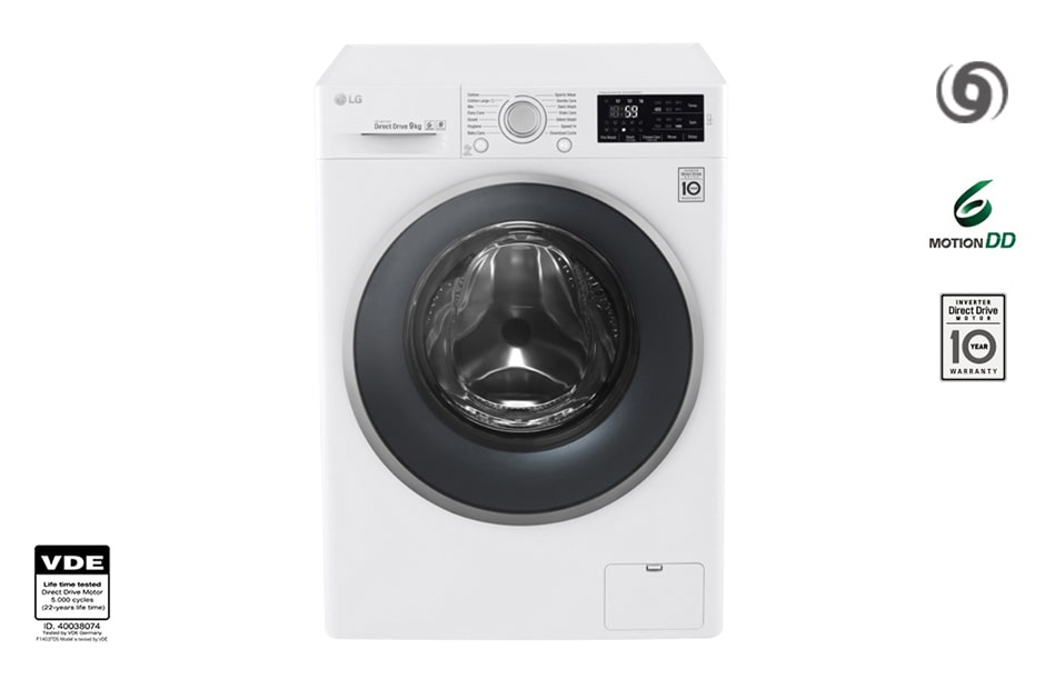 LG Πλυντ?ριο Ρο?χων 9 kg Turbo Wash, FH4U2VDN1